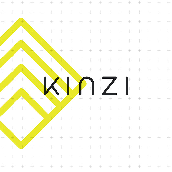 kinzi visual identity