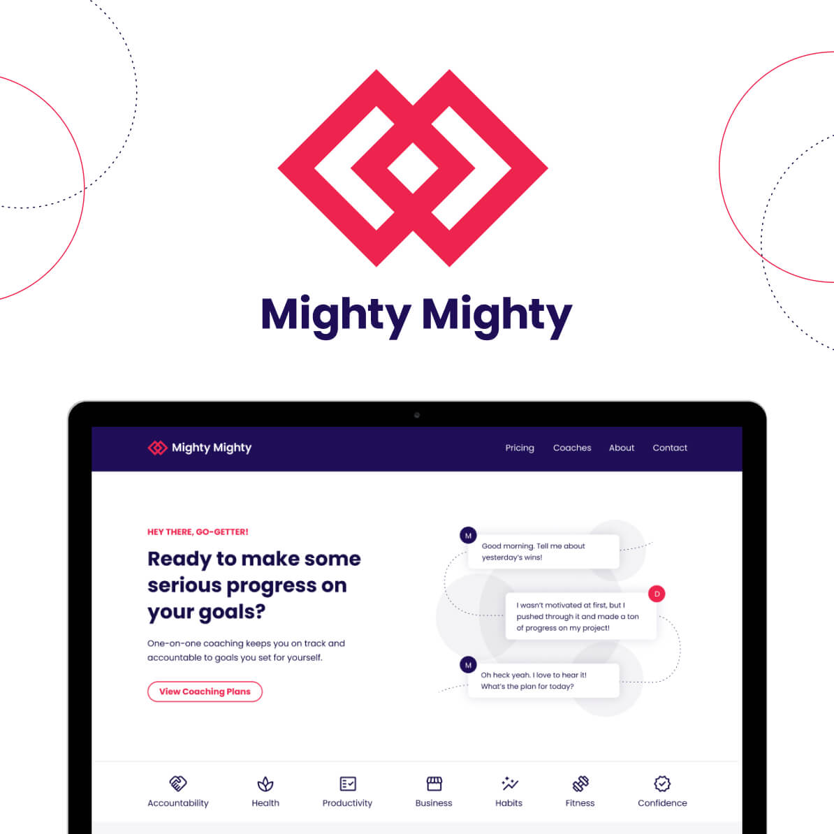 mighty mighty branding and web design